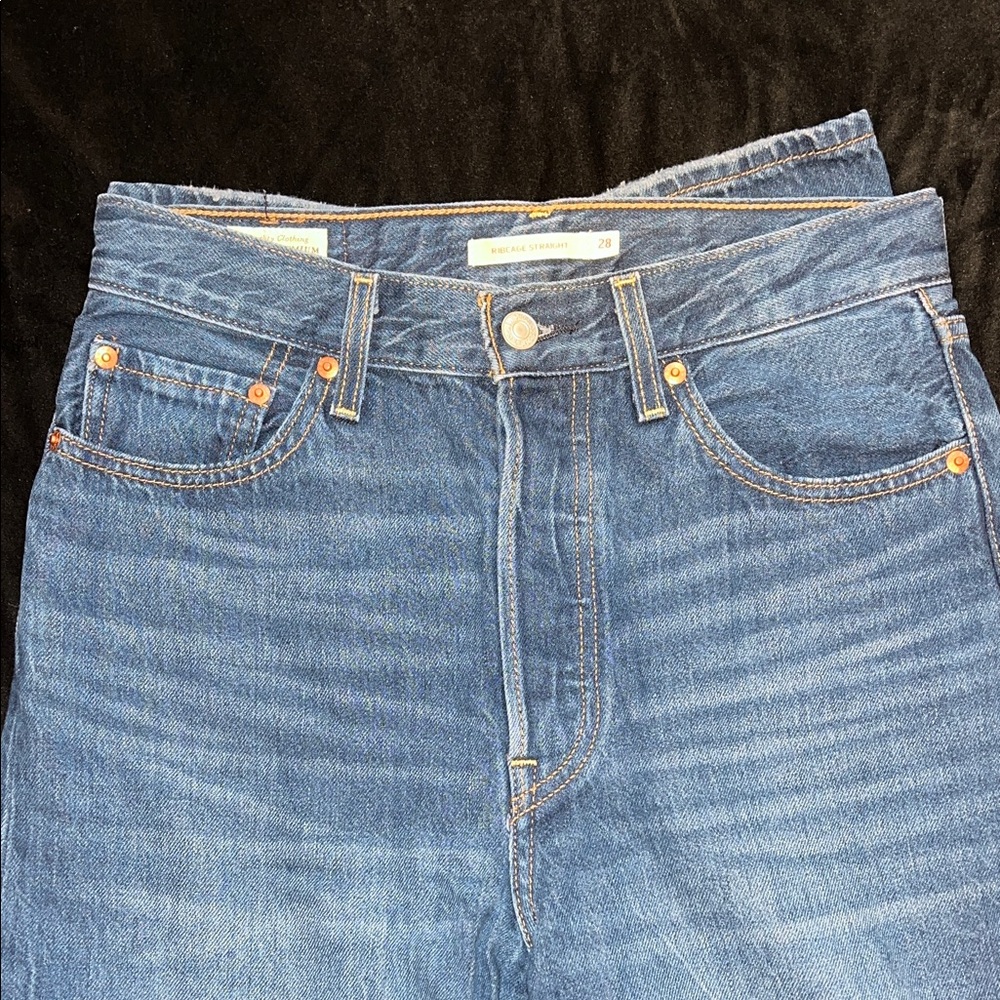 Levi's Blue Wide Leg Women's Jeans
